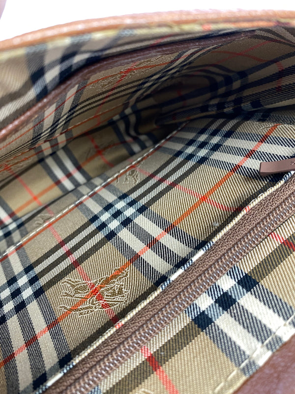 【中古品】【レディース】 BURBERRY'S バーバリーズ SHOLDER BAG ショルダーバッグ 180-260627-hu-13-min カラー：ブラウン 万代Net店