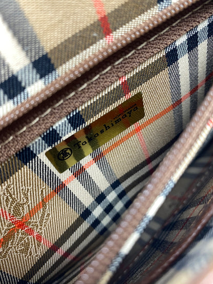 【中古品】【レディース】 BURBERRY'S バーバリーズ SHOLDER BAG ショルダーバッグ 180-260627-hu-13-min カラー：ブラウン 万代Net店