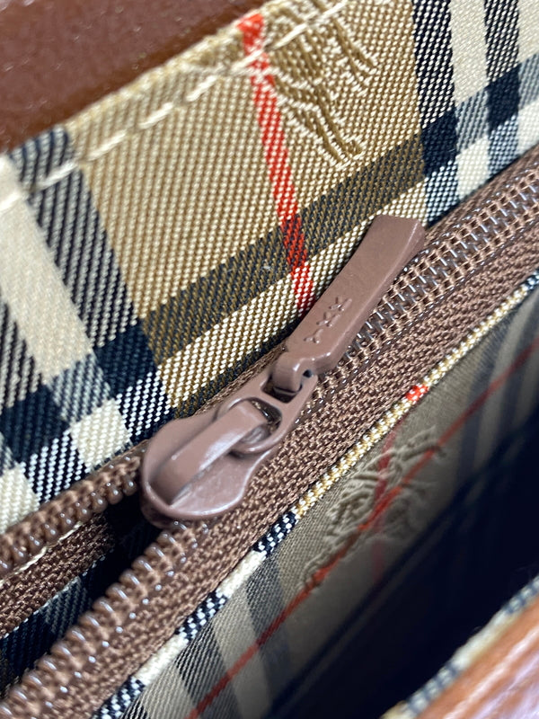 【中古品】【レディース】 BURBERRY'S バーバリーズ SHOLDER BAG ショルダーバッグ 180-260627-hu-13-min カラー：ブラウン 万代Net店