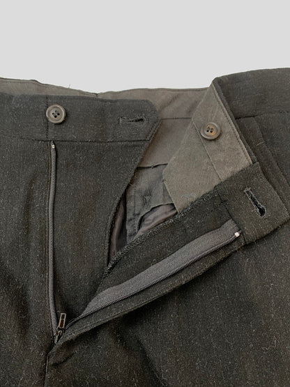 【中古品】【メンズ】 ISSEY MIYAKE MEN イッセイミヤケ メン RAYON混PANT ME12FF546 レーヨン混パンツ メンズ ボトムス 151-260612-em-01-min サイズ：1 カラー：ブラック 万代Net店