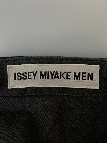 【中古品】【メンズ】 ISSEY MIYAKE MEN イッセイミヤケ メン RAYON混PANT ME12FF546 レーヨン混パンツ メンズ ボトムス 151-260612-em-01-min サイズ：1 カラー：ブラック 万代Net店