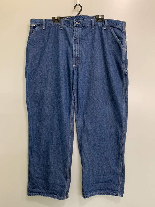 【現状渡し品】【メンズ】 CARHARTT カーハート FRB 13 DNM DENIM PAINTER PANTS FLAME RESISTANT デニム ペインターパンツ フレイムレジスタント 157-260615-kt-07-min サイズ：52×32 カラー：ブルー 万代Net店