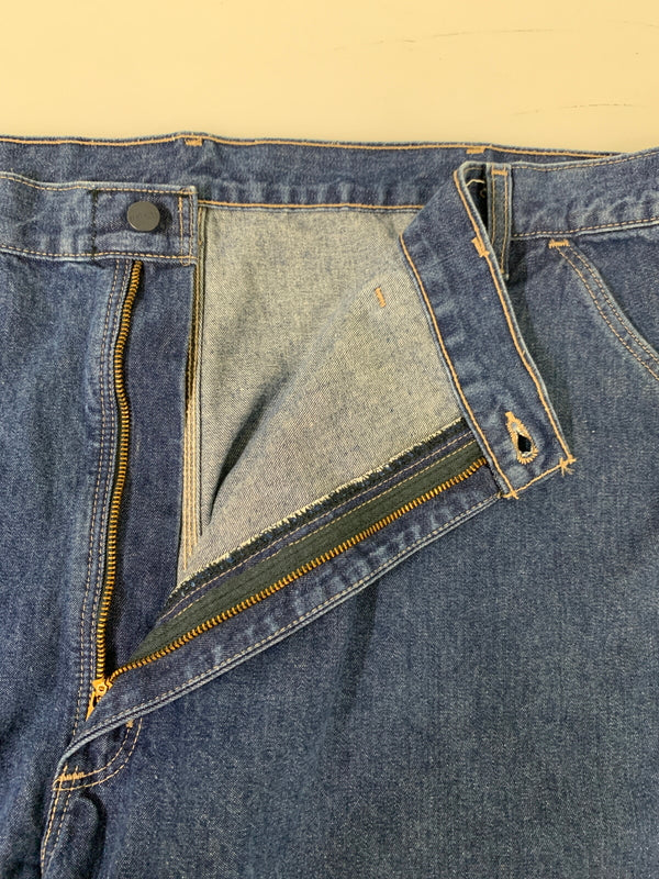 【現状渡し品】【メンズ】 CARHARTT カーハート FRB 13 DNM DENIM PAINTER PANTS FLAME RESISTANT デニム ペインターパンツ フレイムレジスタント 157-260615-kt-07-min サイズ：52×32 カラー：ブルー 万代Net店