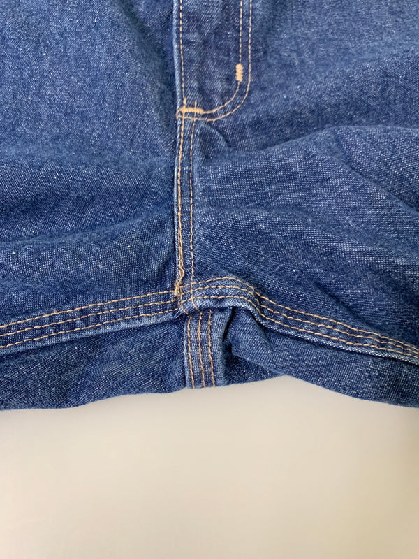 【現状渡し品】【メンズ】 CARHARTT カーハート FRB 13 DNM DENIM PAINTER PANTS FLAME RESISTANT デニム ペインターパンツ フレイムレジスタント 157-260615-kt-07-min サイズ：52×32 カラー：ブルー 万代Net店