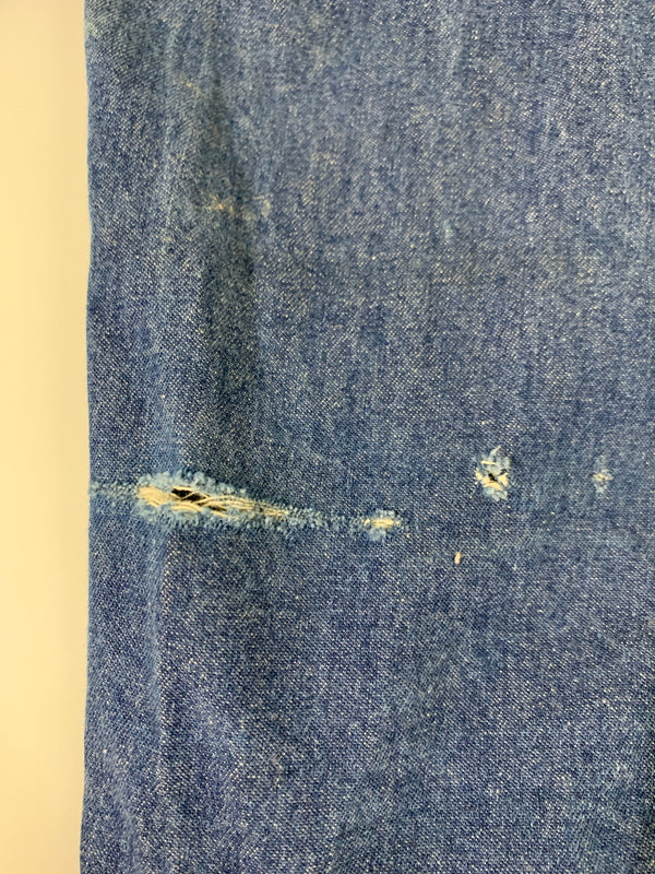 【現状渡し品】【メンズ】 CARHARTT カーハート FRB 13 DNM DENIM PAINTER PANTS FLAME RESISTANT デニム ペインターパンツ フレイムレジスタント 157-260615-kt-07-min サイズ：52×32 カラー：ブルー 万代Net店