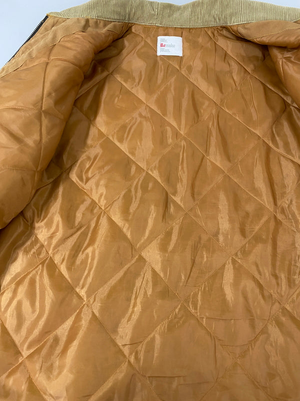 【中古品】【メンズ】 MR. REMAKE MAN ミスターリメイクマン REMAKE ZIP JACKET リメイク ジップ ジャケット メンズ アウター 140-260615-em-10-min カラー：キャメル 万代Net店