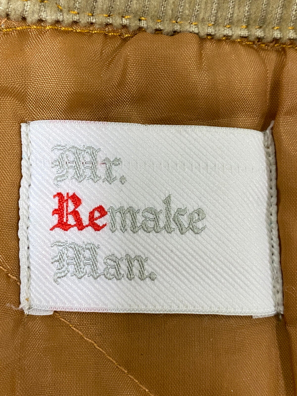 【中古品】【メンズ】 MR. REMAKE MAN ミスターリメイクマン REMAKE ZIP JACKET リメイク ジップ ジャケット メンズ アウター 140-260615-em-10-min カラー：キャメル 万代Net店