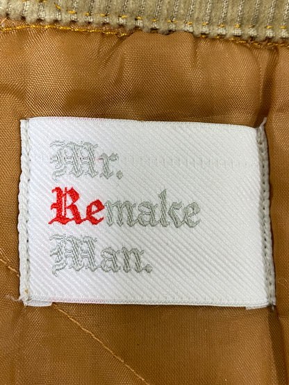【中古品】【メンズ】 MR. REMAKE MAN ミスターリメイクマン REMAKE ZIP JACKET リメイク ジップ ジャケット メンズ アウター 140-260615-em-10-min カラー：キャメル 万代Net店