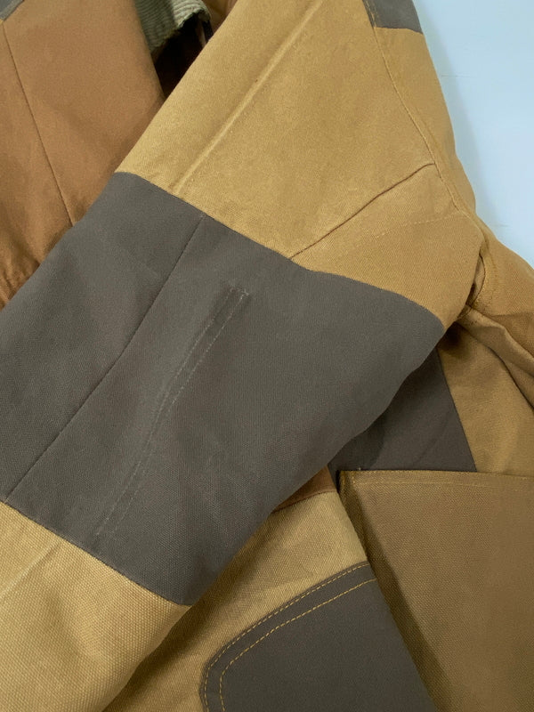 【中古品】【メンズ】 MR. REMAKE MAN ミスターリメイクマン REMAKE ZIP JACKET リメイク ジップ ジャケット メンズ アウター 140-260615-em-10-min カラー：キャメル 万代Net店