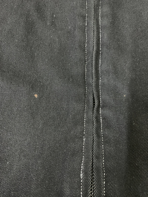 【中古品】【メンズ】 GALFY ガルフィー 134020 ガルスモデニムブルゾン デニムジャケット 142-260615-kt-06-min サイズ：L カラー：ブラック 万代Net店