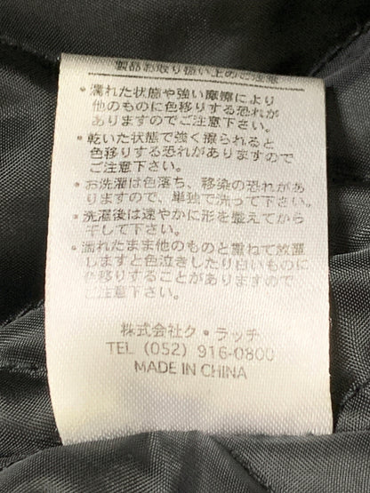 【中古品】【メンズ】 GALFY ガルフィー 134020 ガルスモデニムブルゾン デニムジャケット 142-260615-kt-06-min サイズ：L カラー：ブラック 万代Net店