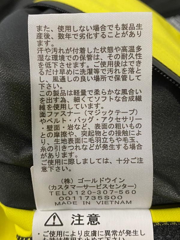 【中古品】【メンズ】 THE NORTH FACE ザ・ノースフェイス FL SUPER HAZE JACKET NP12011 スーパー ヘイズ ジャケット メンズ ライトアウター マウンテンパーカー 144-260615-em-09-min サイズ：L カラー：ブラック/イエロー 万代Net店
