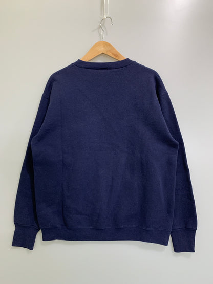 【中古品】【メンズ】 ADIDAS アディダス TREFOIL BIG LOGO SWEATSHIRT 万国旗タグ USA製 トレフォイルビッグロゴ スウェット トレーナー 146-260615-kt-04-min サイズ：サイズ不明 カラー：ネイビー 万代Net店