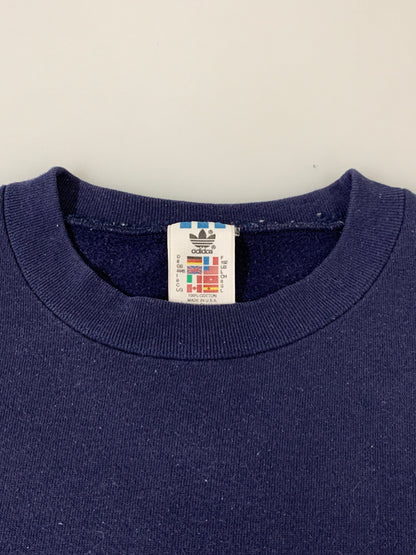 【中古品】【メンズ】 ADIDAS アディダス TREFOIL BIG LOGO SWEATSHIRT 万国旗タグ USA製 トレフォイルビッグロゴ スウェット トレーナー 146-260615-kt-04-min サイズ：サイズ不明 カラー：ネイビー 万代Net店