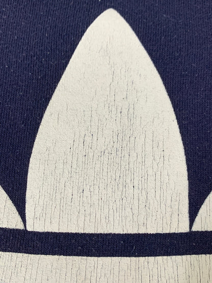 【中古品】【メンズ】 ADIDAS アディダス TREFOIL BIG LOGO SWEATSHIRT 万国旗タグ USA製 トレフォイルビッグロゴ スウェット トレーナー 146-260615-kt-04-min サイズ：サイズ不明 カラー：ネイビー 万代Net店