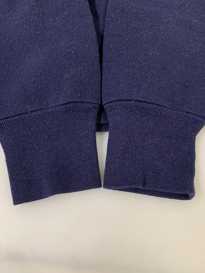 【中古品】【メンズ】 ADIDAS アディダス TREFOIL BIG LOGO SWEATSHIRT 万国旗タグ USA製 トレフォイルビッグロゴ スウェット トレーナー 146-260615-kt-04-min サイズ：サイズ不明 カラー：ネイビー 万代Net店