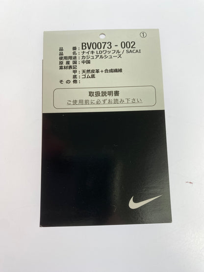 【中古品】【メンズ】 NIKE ナイキ LD WAFFLE SACAI BV0073-002 LD ワッフル サカイ スニーカー 靴 160-260617-yn-29-min サイズ：28.0cm US10 カラー：BLACK/BLACK 万代Net店