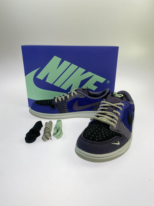 【中古品】【メンズ】 NIKE ナイキ AIR JORDAN 1 RETRO LOW OG ZION WILLIAMSON IH2309-500 エア ジョーダン 1 レトロ ロー オリジナル ザイオン ウィリアムソン スニーカー 靴 160-260617-yn-28-min サイズ：28.0cm US10 カラー：REGENCY PURPLE/VAPOR GREEN 万代Net店