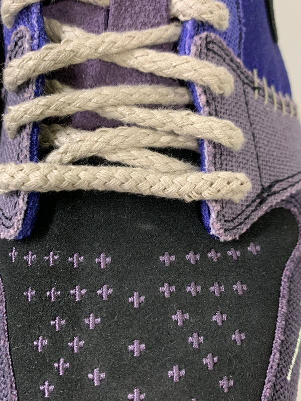 【中古品】【メンズ】 NIKE ナイキ AIR JORDAN 1 RETRO LOW OG ZION WILLIAMSON IH2309-500 エア ジョーダン 1 レトロ ロー オリジナル ザイオン ウィリアムソン スニーカー 靴 160-260617-yn-28-min サイズ：28.0cm US10 カラー：REGENCY PURPLE/VAPOR GREEN 万代Net店