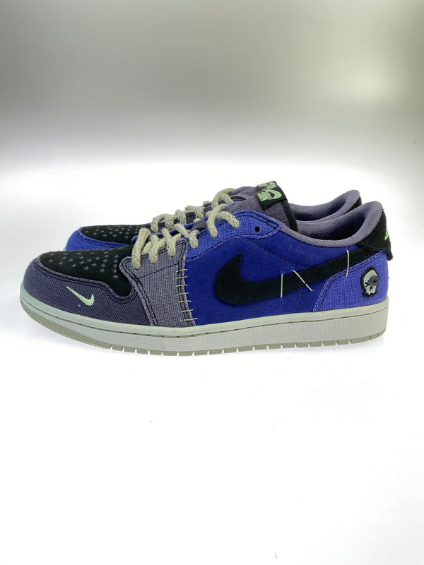【中古品】【メンズ】 NIKE ナイキ AIR JORDAN 1 RETRO LOW OG ZION WILLIAMSON IH2309-500 エア ジョーダン 1 レトロ ロー オリジナル ザイオン ウィリアムソン スニーカー 靴 160-260617-yn-28-min サイズ：28.0cm US10 カラー：REGENCY PURPLE/VAPOR GREEN 万代Net店