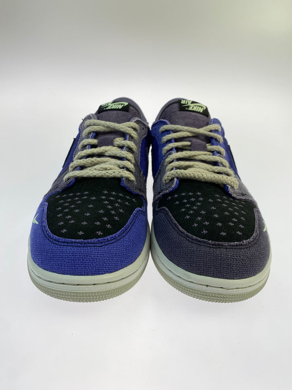 【中古品】【メンズ】 NIKE ナイキ AIR JORDAN 1 RETRO LOW OG ZION WILLIAMSON IH2309-500 エア ジョーダン 1 レトロ ロー オリジナル ザイオン ウィリアムソン スニーカー 靴 160-260617-yn-28-min サイズ：28.0cm US10 カラー：REGENCY PURPLE/VAPOR GREEN 万代Net店