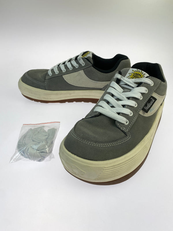 【中古品】【メンズ】 NORTHWAVE ノースウェーブ ESPRESSO SUEDE NW-001 エスプレッソスエード スニーカー 靴 162-260617-yn-38-min サイズ：27.3cm カラー：GREY/WHITE 万代Net店