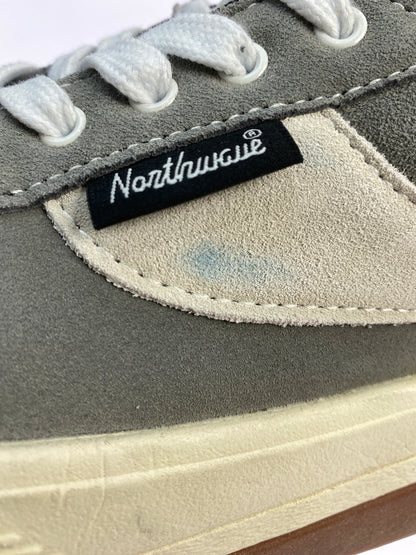 【中古品】【メンズ】 NORTHWAVE ノースウェーブ ESPRESSO SUEDE NW-001 エスプレッソスエード スニーカー 靴 162-260617-yn-38-min サイズ：27.3cm カラー：GREY/WHITE 万代Net店