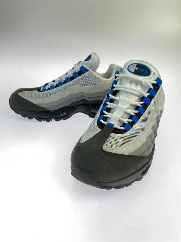 【中古品】【メンズ】 NIKE ナイキ AIR MAX 95 OG BIG BUBBLE IM7410-100 エアマックス95 オリジナル ビッグバブル スニーカー 靴 160-260617-yn-31-min サイズ：28.0cm US10 カラー：WHITE/BLUE SPARK-NEUTRAL GREY 万代Net店