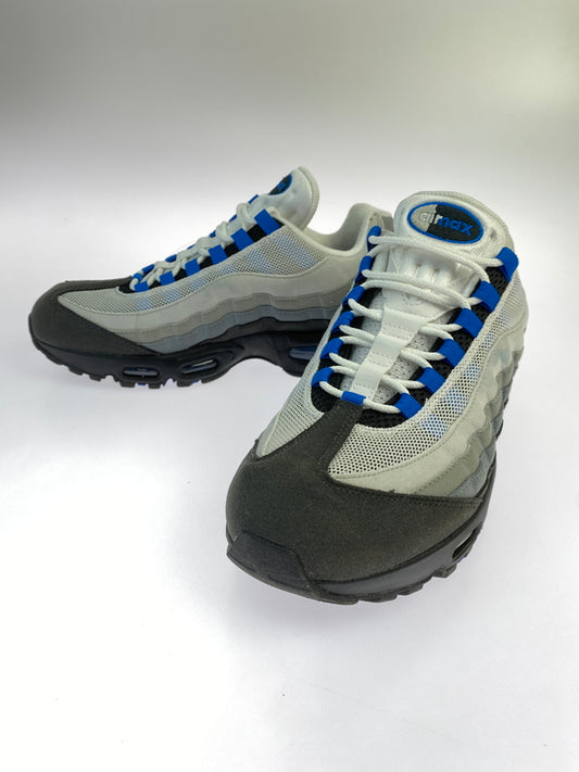【中古品】【メンズ】 NIKE ナイキ AIR MAX 95 OG BIG BUBBLE IM7410-100 エアマックス95 オリジナル ビッグバブル スニーカー 靴 160-260617-yn-31-min サイズ：28.0cm US10 カラー：WHITE/BLUE SPARK-NEUTRAL GREY 万代Net店