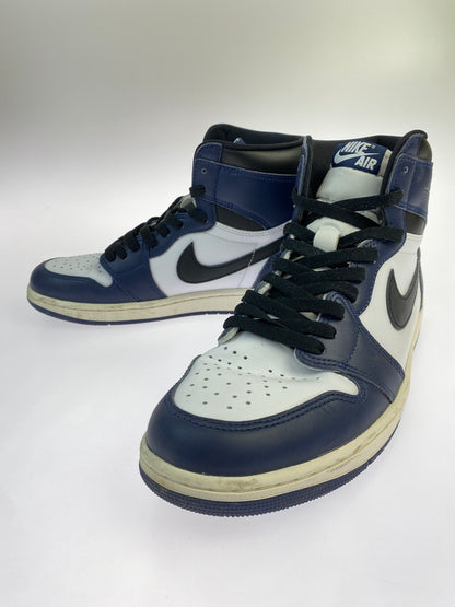 【中古品】【メンズ】 NIKE ナイキ AIR JORDAN 1 RETRO HIGH OG DZ5485-401 エア ジョーダン 1 レトロ ハイ オリジナル スニーカー 靴 160-260617-yn-33-min サイズ：28.0cm US10 カラー：MIDNIGHT NAVY/BLACK-WHITE-SAIL 万代Net店