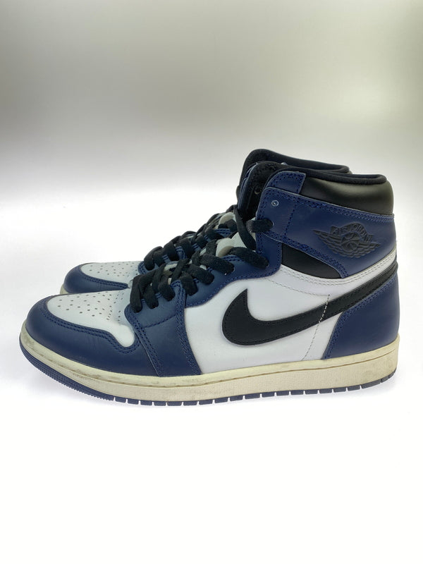 【中古品】【メンズ】 NIKE ナイキ AIR JORDAN 1 RETRO HIGH OG DZ5485-401 エア ジョーダン 1 レトロ ハイ オリジナル スニーカー 靴 160-260617-yn-33-min サイズ：28.0cm US10 カラー：MIDNIGHT NAVY/BLACK-WHITE-SAIL 万代Net店