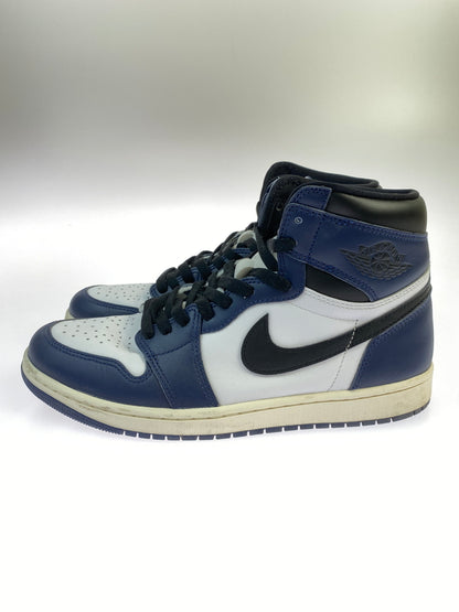 【中古品】【メンズ】 NIKE ナイキ AIR JORDAN 1 RETRO HIGH OG DZ5485-401 エア ジョーダン 1 レトロ ハイ オリジナル スニーカー 靴 160-260617-yn-33-min サイズ：28.0cm US10 カラー：MIDNIGHT NAVY/BLACK-WHITE-SAIL 万代Net店