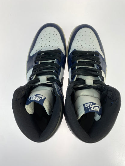 【中古品】【メンズ】 NIKE ナイキ AIR JORDAN 1 RETRO HIGH OG DZ5485-401 エア ジョーダン 1 レトロ ハイ オリジナル スニーカー 靴 160-260617-yn-33-min サイズ：28.0cm US10 カラー：MIDNIGHT NAVY/BLACK-WHITE-SAIL 万代Net店