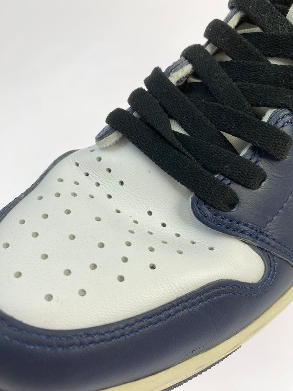 【中古品】【メンズ】 NIKE ナイキ AIR JORDAN 1 RETRO HIGH OG DZ5485-401 エア ジョーダン 1 レトロ ハイ オリジナル スニーカー 靴 160-260617-yn-33-min サイズ：28.0cm US10 カラー：MIDNIGHT NAVY/BLACK-WHITE-SAIL 万代Net店