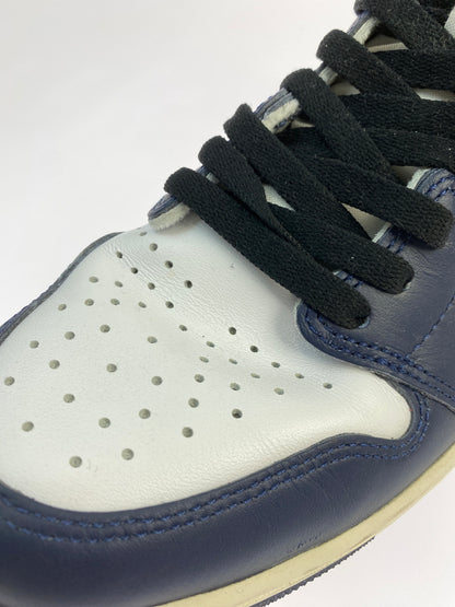 【中古品】【メンズ】 NIKE ナイキ AIR JORDAN 1 RETRO HIGH OG DZ5485-401 エア ジョーダン 1 レトロ ハイ オリジナル スニーカー 靴 160-260617-yn-33-min サイズ：28.0cm US10 カラー：MIDNIGHT NAVY/BLACK-WHITE-SAIL 万代Net店