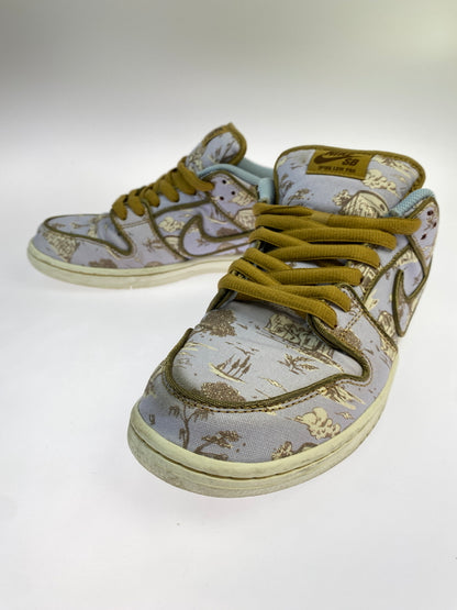 【中古品】【メンズ】 NIKE ナイキ SB DUNK LOW PRO PREMIUM FN5880-001 スケートボーディング ダンク ロー プロ プレミアム スニーカー 靴 160-260617-yn-32-min サイズ：28.0cm US10 カラー：FOOTBALL GREY/COCONUT MILK 万代Net店