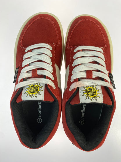 【中古品】【メンズ】 NORTHWAVE ノースウェーブ ESPRESSO SUEDE エスプレッソ スエード ローカットスニーカー メンズ 靴 シューズ スニーカー SNEAKER 162-260618-KS-01-min サイズ：27.3cm US9 カラー：レッド/ホワイト 万代Net店