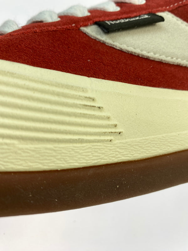 【中古品】【メンズ】 NORTHWAVE ノースウェーブ ESPRESSO SUEDE エスプレッソ スエード ローカットスニーカー メンズ 靴 シューズ スニーカー SNEAKER 162-260618-KS-01-min サイズ：27.3cm US9 カラー：レッド/ホワイト 万代Net店
