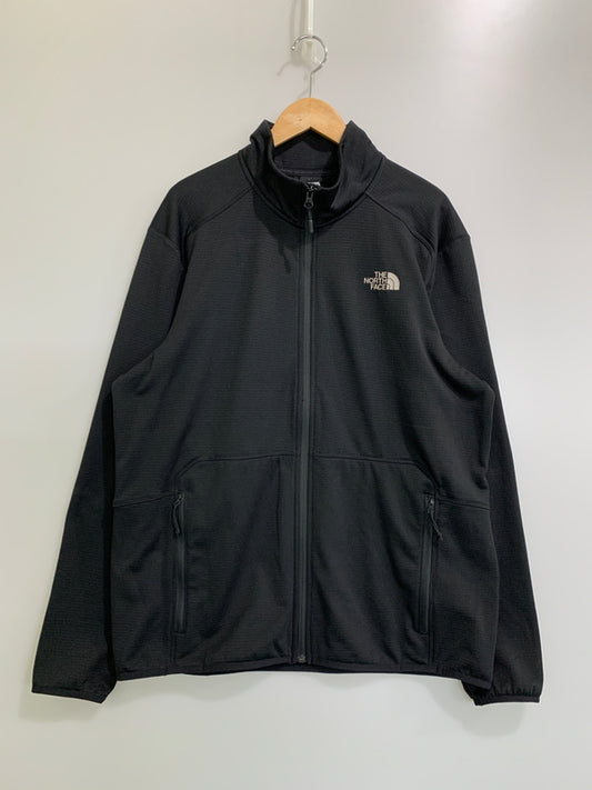 【中古品】【メンズ】 THE NORTH FACE ザ・ノースフェイス QUEST FZ JACKET NF0A3YG1 クエストフルジップアップフリースジャケット ナイロンジャケット 144-260615-kt-03-min サイズ：XL カラー：ブラック 万代Net店