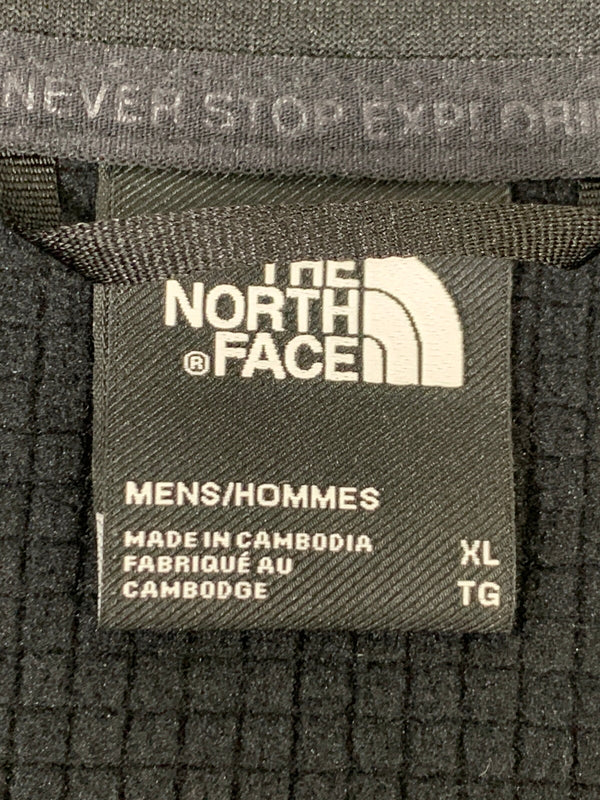 【中古品】【メンズ】 THE NORTH FACE ザ・ノースフェイス QUEST FZ JACKET NF0A3YG1 クエストフルジップアップフリースジャケット ナイロンジャケット 144-260615-kt-03-min サイズ：XL カラー：ブラック 万代Net店