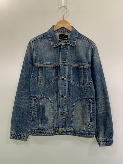 【中古品】【メンズ】 NUMBER NINE ナンバーナイン LOVELESS GULD PRIME EXCLUSIVE DENIM JACKET ラブレス ギルドプライム エクスクルーシブ デニムジャケット アウター 140-260618-KS-18-min サイズ：L カラー：ブルー 万代Net店