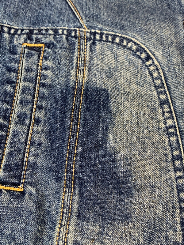 【中古品】【メンズ】 NUMBER NINE ナンバーナイン LOVELESS GULD PRIME EXCLUSIVE DENIM JACKET ラブレス ギルドプライム エクスクルーシブ デニムジャケット アウター 140-260618-KS-18-min サイズ：L カラー：ブルー 万代Net店