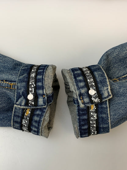 【中古品】【メンズ】 NUMBER NINE ナンバーナイン LOVELESS GULD PRIME EXCLUSIVE DENIM JACKET ラブレス ギルドプライム エクスクルーシブ デニムジャケット アウター 140-260618-KS-18-min サイズ：L カラー：ブルー 万代Net店