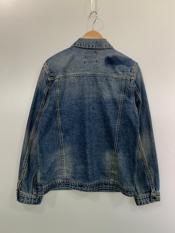 【中古品】【メンズ】 NUMBER NINE ナンバーナイン LOVELESS GULD PRIME EXCLUSIVE DENIM JACKET ラブレス ギルドプライム エクスクルーシブ デニムジャケット アウター 140-260618-KS-18-min サイズ：L カラー：ブルー 万代Net店