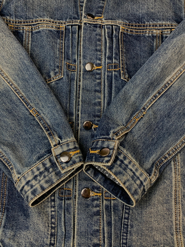 【中古品】【メンズ】 NUMBER NINE ナンバーナイン LOVELESS GULD PRIME EXCLUSIVE DENIM JACKET ラブレス ギルドプライム エクスクルーシブ デニムジャケット アウター 140-260618-KS-18-min サイズ：L カラー：ブルー 万代Net店
