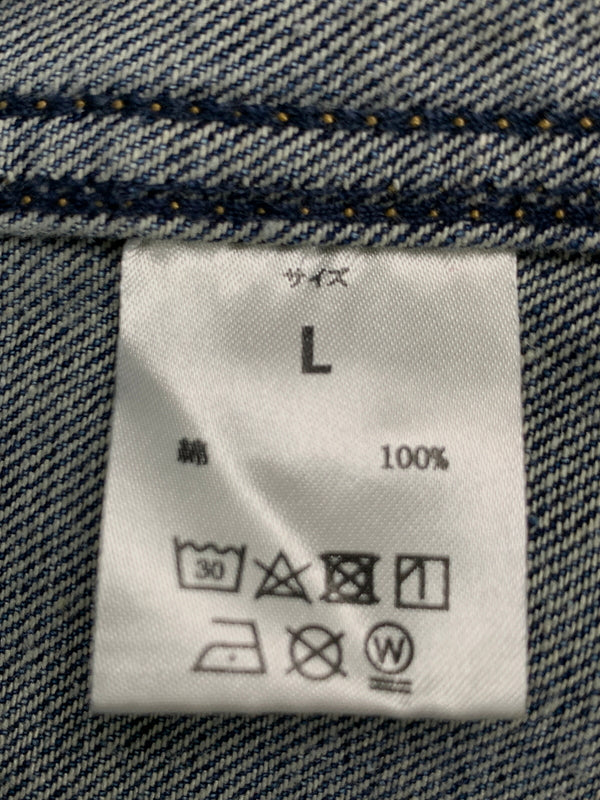 【中古品】【メンズ】 NUMBER NINE ナンバーナイン LOVELESS GULD PRIME EXCLUSIVE DENIM JACKET ラブレス ギルドプライム エクスクルーシブ デニムジャケット アウター 140-260618-KS-18-min サイズ：L カラー：ブルー 万代Net店