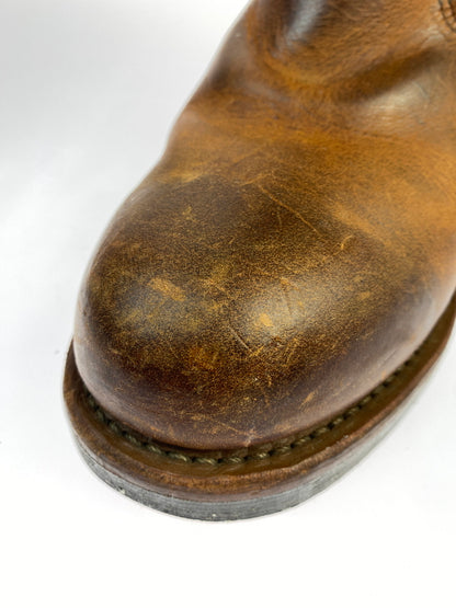 【中古品】【メンズ】 RED WING レッドウィング D2972 ENGINEER BOOTS エンジニア ブーツ 靴 164-260618-jt-14-min サイズ：US 8 1/2 カラー：ブラウン 万代Net店