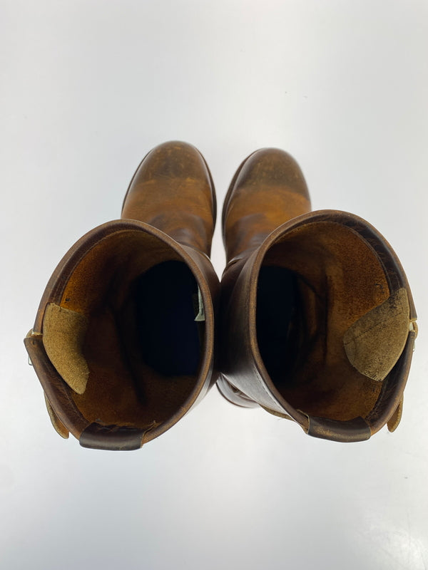 【中古品】【メンズ】 RED WING レッドウィング D2972 ENGINEER BOOTS エンジニア ブーツ 靴 164-260618-jt-14-min サイズ：US 8 1/2 カラー：ブラウン 万代Net店