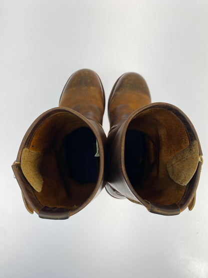 【中古品】【メンズ】 RED WING レッドウィング D2972 ENGINEER BOOTS エンジニア ブーツ 靴 164-260618-jt-14-min サイズ：US 8 1/2 カラー：ブラウン 万代Net店