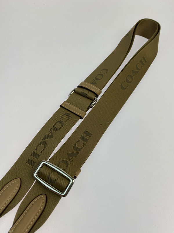 【中古美品】【レディース】 COACH コーチ CW331 シグネチャー ミニ ローアン クロスボディー 2WAY BAG バッグ カバン 180-260618-jt-15-min カラー：ベージュ系 万代Net店